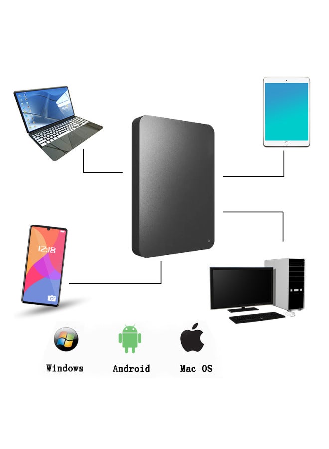 Expansion Upgrade Hard Disk Mobile Hard Disk 2tb External Hard Disk Game Hard Disk 1tb Mobile Hard Disk 4t-Capacity:2tb (64g Upgraded Version)-Interface:USB 3.0 - Image 3