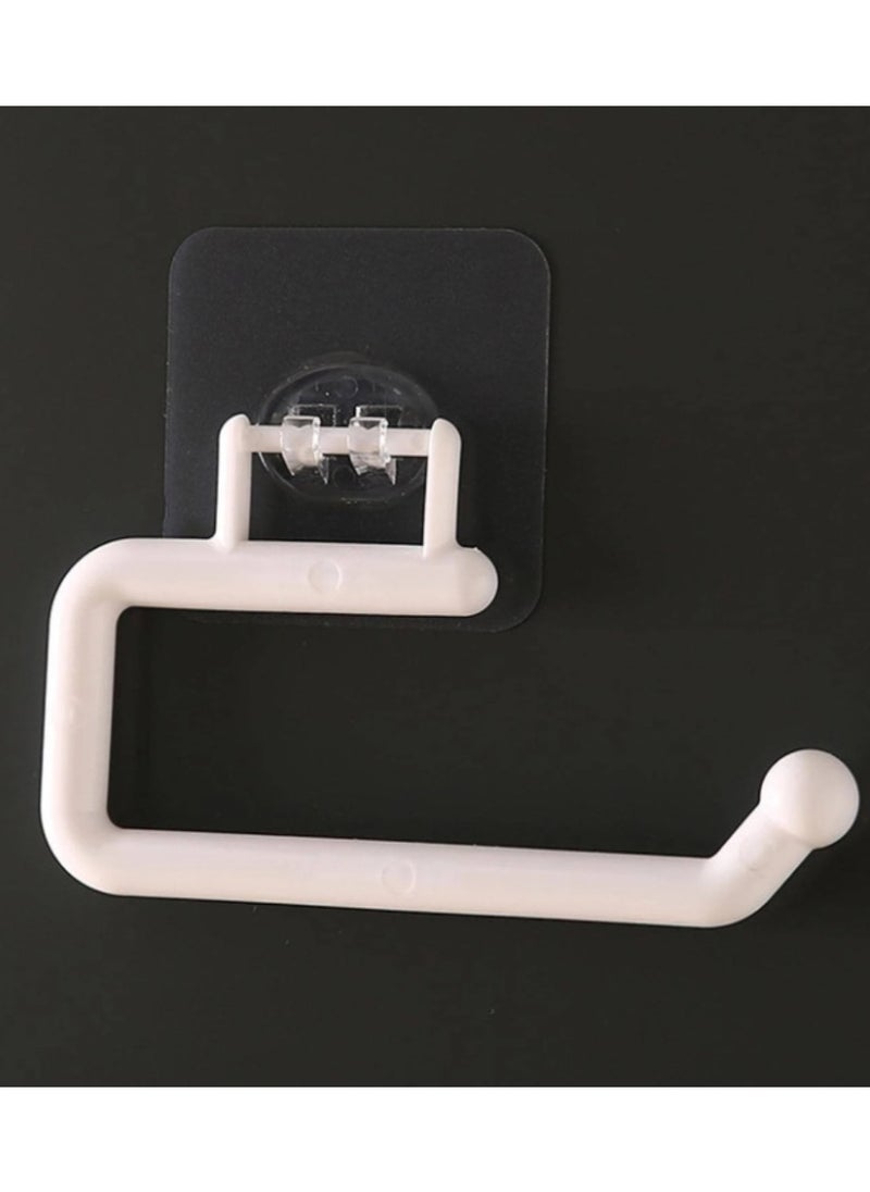 Generic - 1pc Cling Film Storage Rack, Toilet Tissue Hanger, Roll Paper Stand, Rag Bracket No Drilling Needed Kitchen Paper Towel Holder - Image 1
