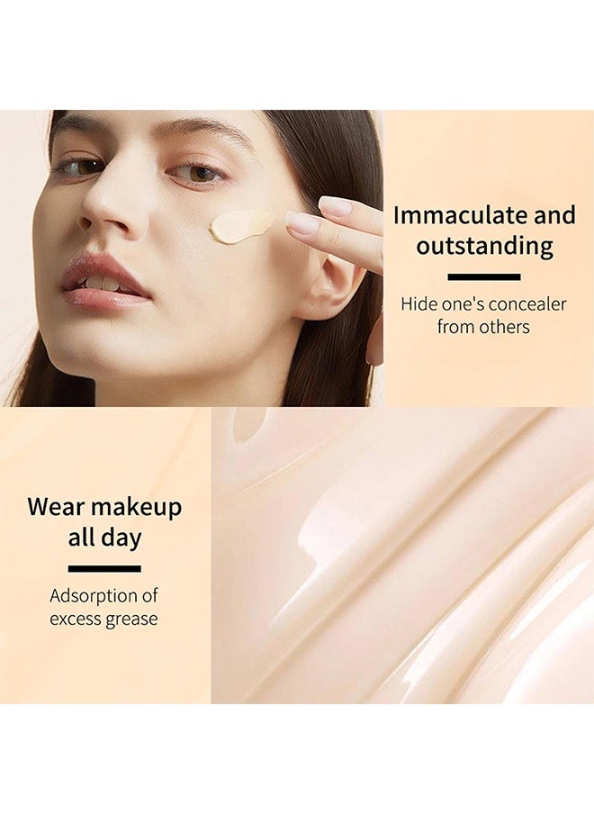 OCHEAL - CC Cream, Full Coverage Foundation With SPF 50+ Whitening Sunscreen, CC Cream Foundation Anti-Redness, Colour Correcting And Brightening Face Cream, Skin Tone Adjusting CC Cream, Natural - Image 1