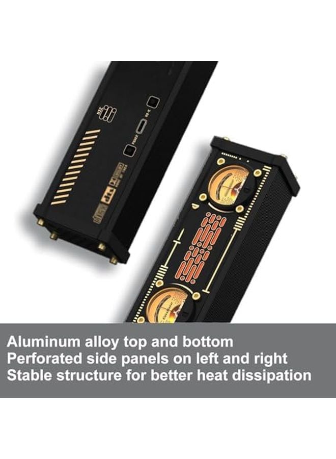 عداد صوتي مزدوج لقياس الفولت مع إضاءة محيطة RGB لصوت المنزل - Image 5