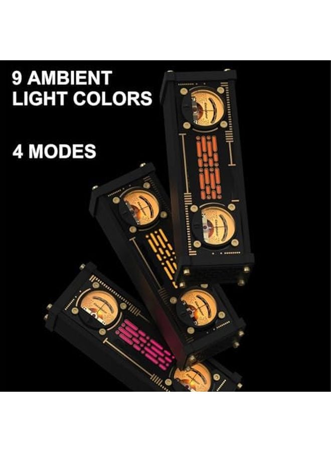 عداد صوتي مزدوج لقياس الفولت مع إضاءة محيطة RGB لصوت المنزل - Image 3