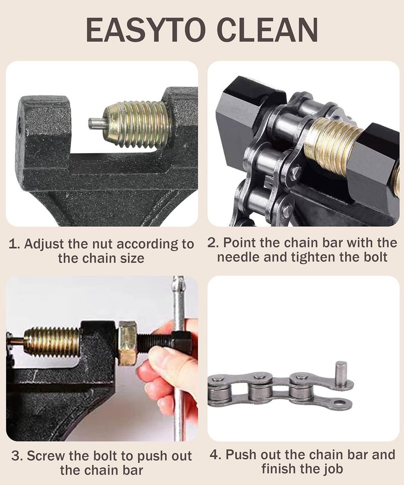 bylikeho Chain Breaker Tool for Motorcycles and Bicycles - Image 5