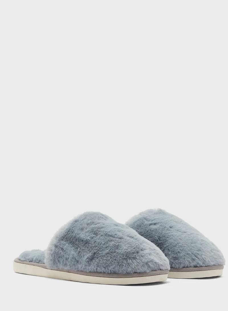 Ginger Plush Slippers