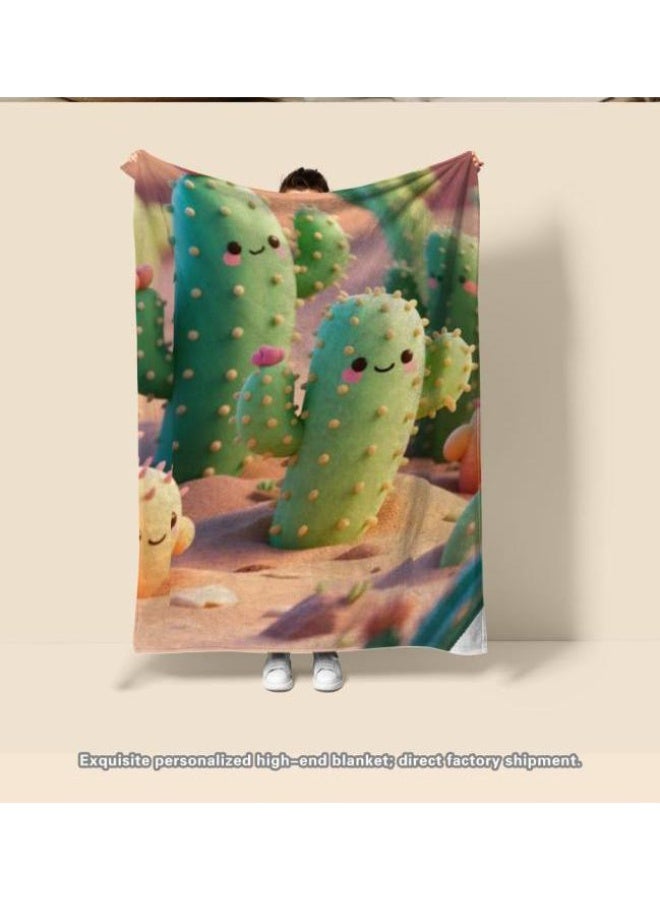 general Baby and children's cartoon flannel thin blanket (warm and comfortable, suitable for sleep, game use) 70cm*100cm - Image 3