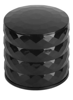 Generic 4 Tier 360° Rotatable Jewelry Organizer Box-Black  - Image 4