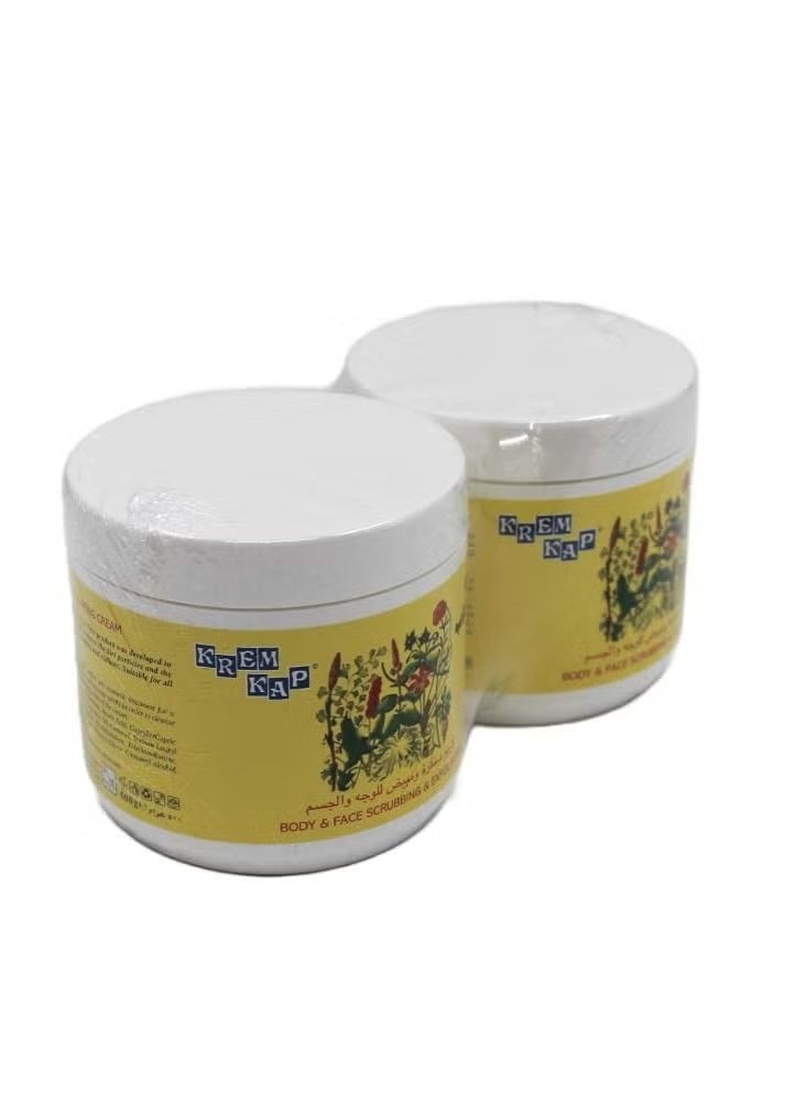 kap Krem Kap Exfoliating Face & Body Scrub 500 Ml, 2 pcs - Image 2
