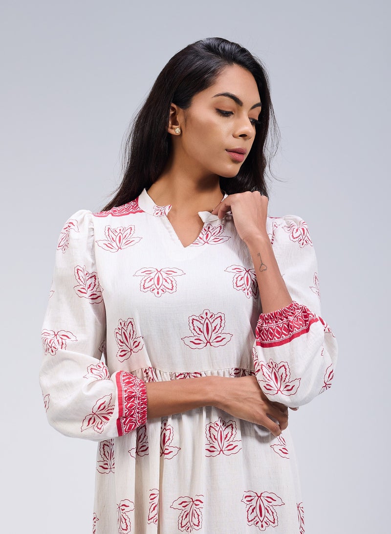 Ship Master Women’s Dress with Mid-Length Sleeves - Image 3