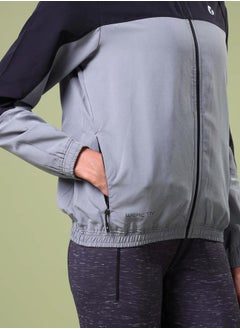Technosport Color Block Long Sleeves Woven Jacket by Styli  - Image 5