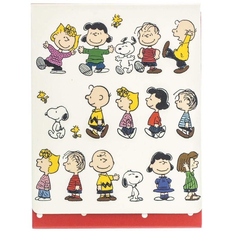 Graphique Peanuts Gang Pocket Notes â€“ Pocket Notebook with Snoopy on Typewriter Card Design and Matching Dancing Gang Magnetic Lid Case, 75 Full Color Pages, 3" x 4"