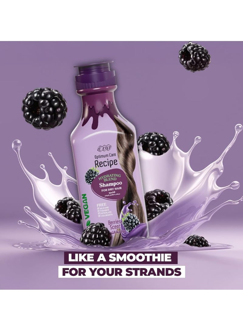 إيفا شامبو مرطب للشعر الجاف بالتوت 350 مل - Image 5
