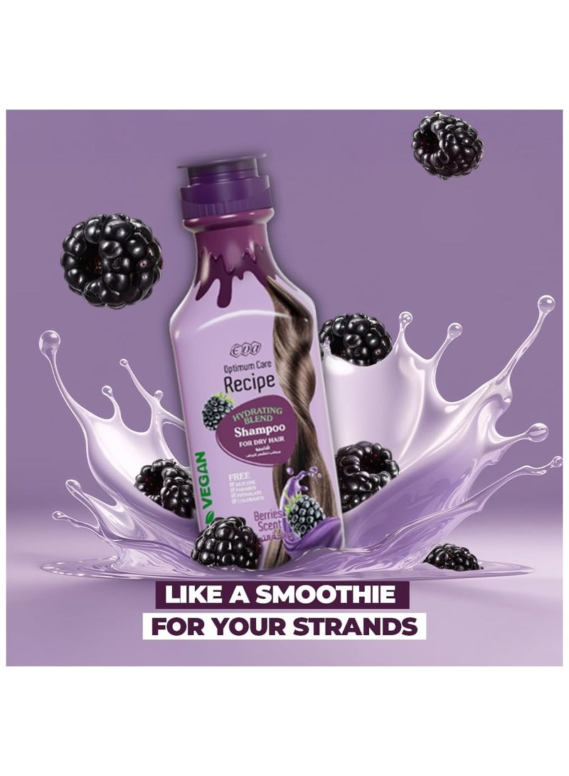 إيفا شامبو مرطب للشعر الجاف بالتوت 350 مل - Image 4