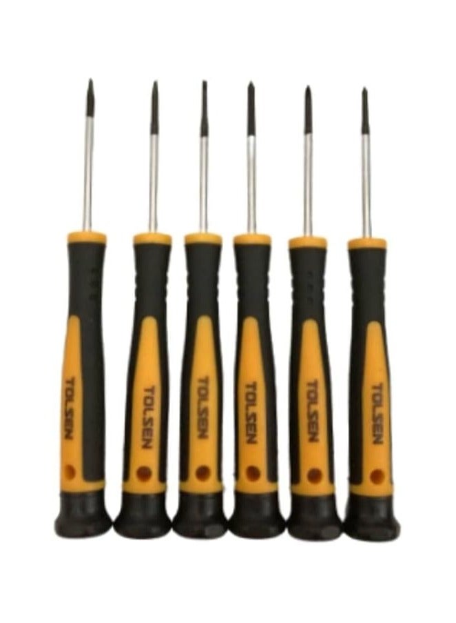 تولسين مجموعة مفكات دقيقة ( الكترونى ) مكونة من 6 قطع من تولسن كود 20030 - Image 2