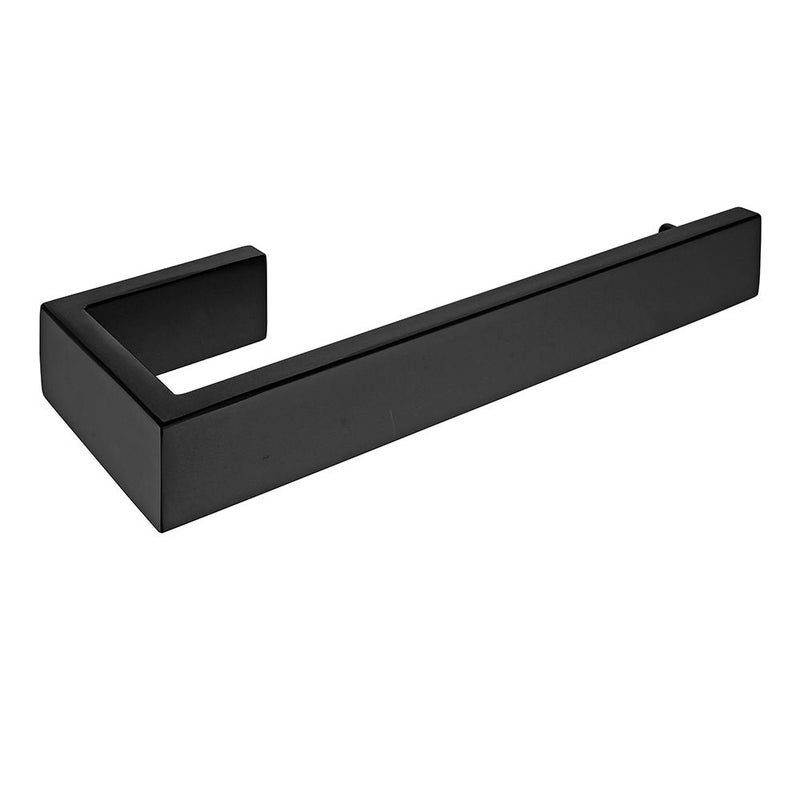 Nolimas Nolimas Matte Black Bath Towel Ring Towel Bar Classic Wall Mounted SUS304 Stainless Steel Bathroom Towel Rail Toilet KitchenTowel Rack Single BarWall Mount 
