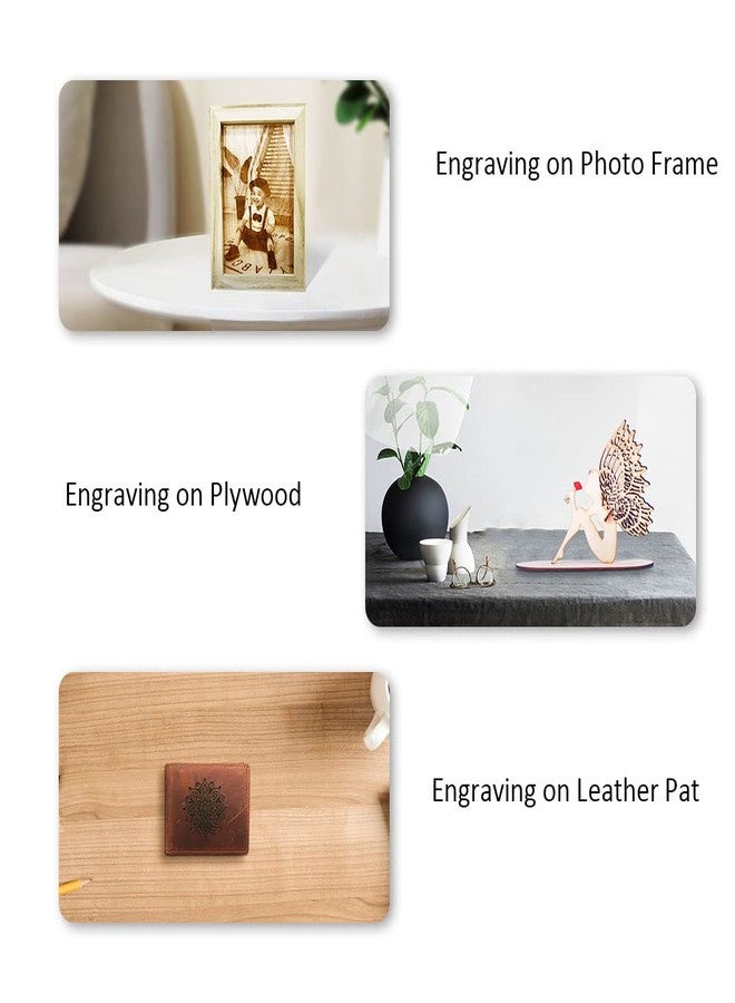 Longer 77pcs Laser Engraving Material Kit DIY Material Package for Custom Business Card Metal Plywood Pet ID Keychain - Image 3