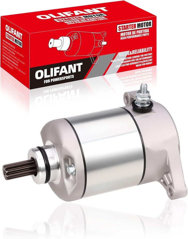 OLIFANT Starter Motor for Suzuki and Arctic Cat ATVs - Image 1