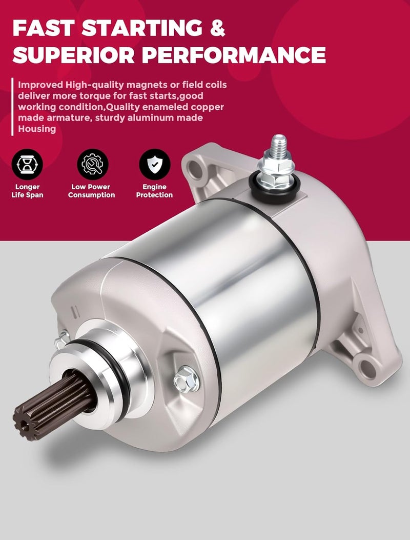 OLIFANT Starter Motor for Suzuki and Arctic Cat ATVs - Image 3
