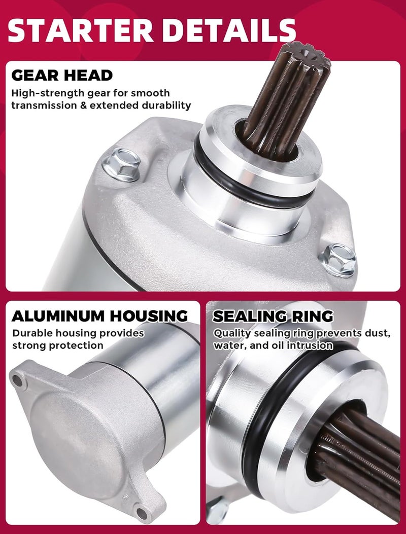 OLIFANT Starter Motor for Suzuki and Arctic Cat ATVs - Image 5