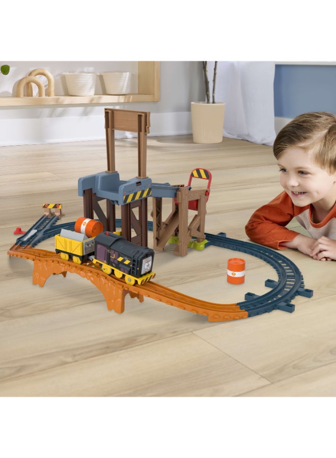 Fisher-Price رافعة وتحميل توماس ديزل للبناء - Image 2