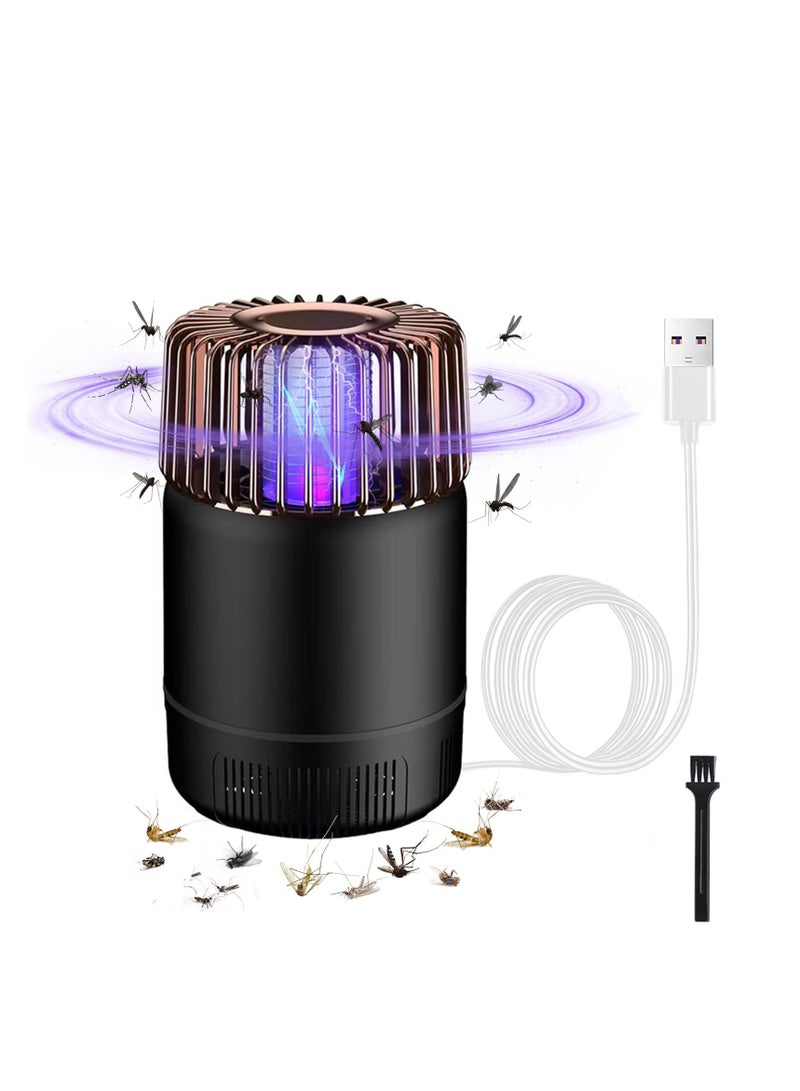 Zikra 2024 Upgraded Bug Zapper Indoor, 2 in 1 Mosquito Zapper, Mosquito Trap, Indoor Bug Zapper, Fruit Fly Traps for Indoors, Gnat Traps for House Indoor, Fly Zapper for Mosquitoes, Fruit Flies, Gnats - Image 1