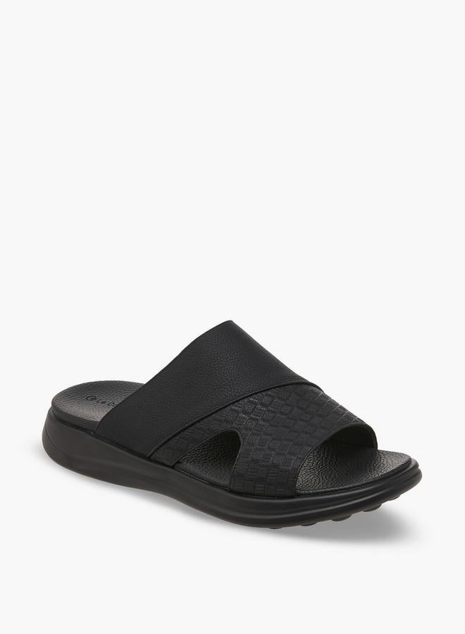 Le Confort Men Textured Comfort Sandals - Image 2