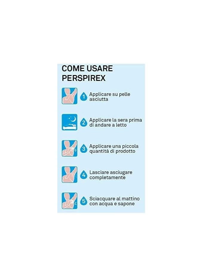 PASQUALI Srl PerspireX Comfort Antiperspirant Deodorant Roll On 20ml  - Image 5