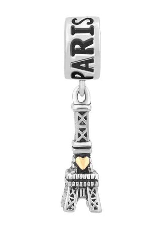 MiiFort Eiffel Tower Paris France Charm fits Pandora Moments Bracelets Women Travel Europe Landmark - Image 2