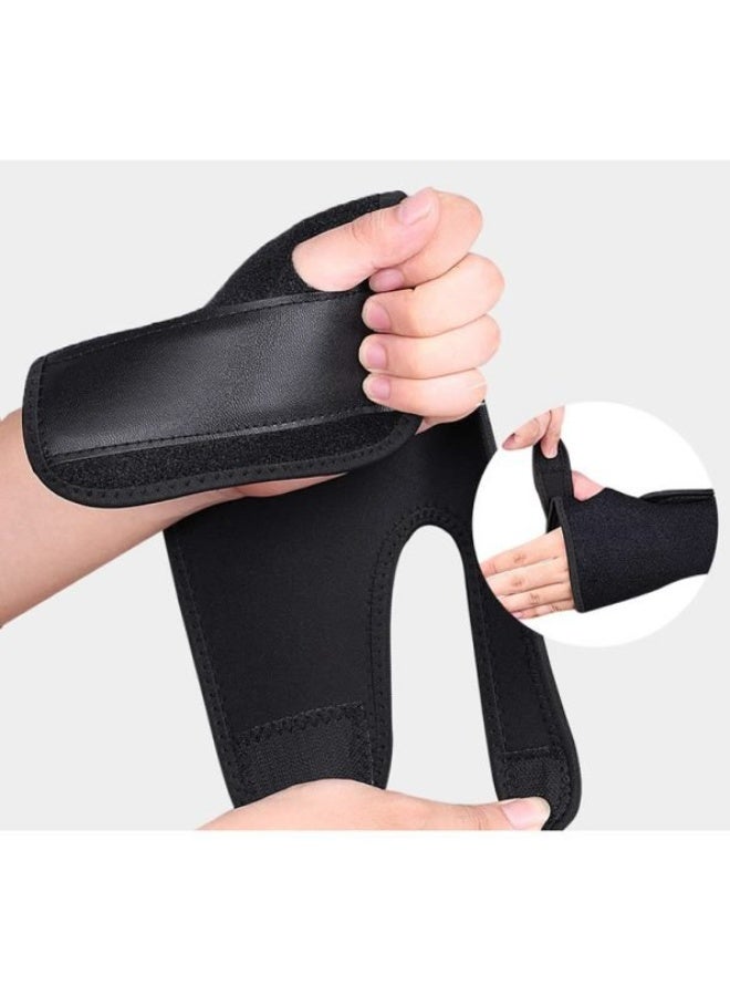 Wrist Support Brace for Arthritis & Carpal Tunnel Syndrome – Adjustable Wrist Splint for RSI, Tendonitis, Sprains & Fracture Recovery – Removable Metal Plate with Velcro Straps – Unisex Wrist Brace for Everyday Use - Image 3