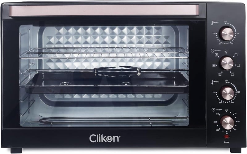 Clikon 100 Liter Toaster with Temperature Control | Model No CK4322 with 2 Years Warranty - Image 1