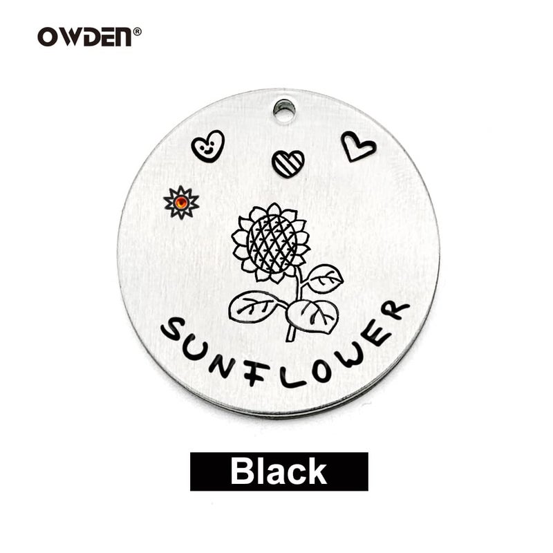 OWDEN 2-Pieces Metal Stamp Enamel Marker for Metal Stamping and Engraving Diy, Jewelry Steel Stamps Acrylic Ink. (2-Pieces Black) - Image 3