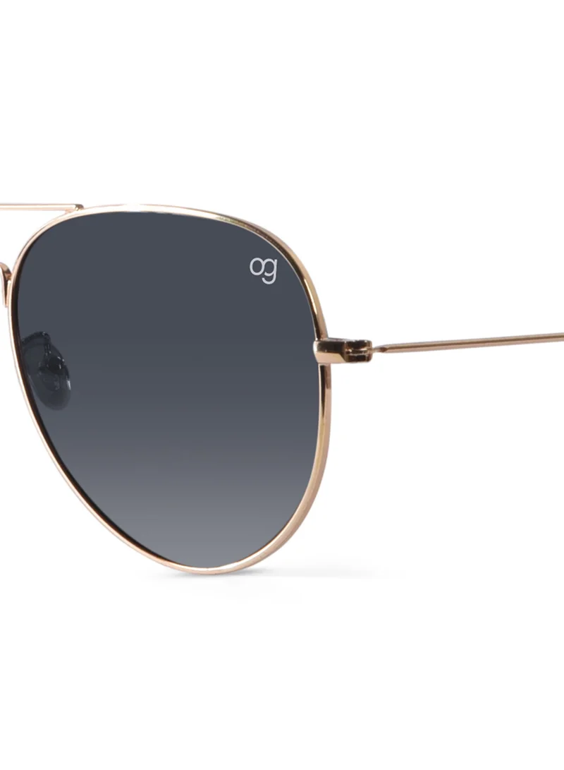 Woggles Stylish Aviator Polarized Sunglasses |Men & Women|100% UV Protection