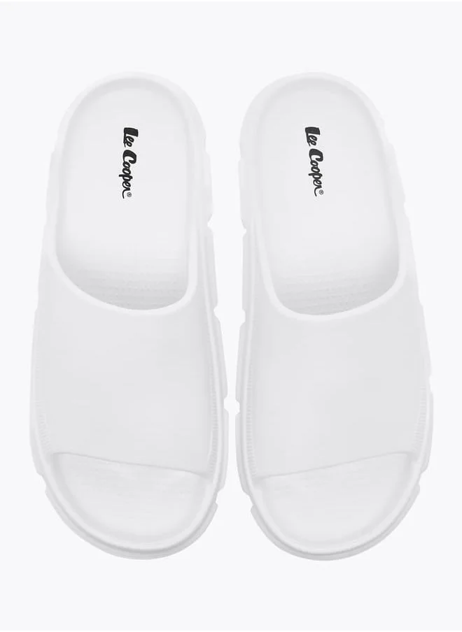 Lee Cooper Solid Beach Slides