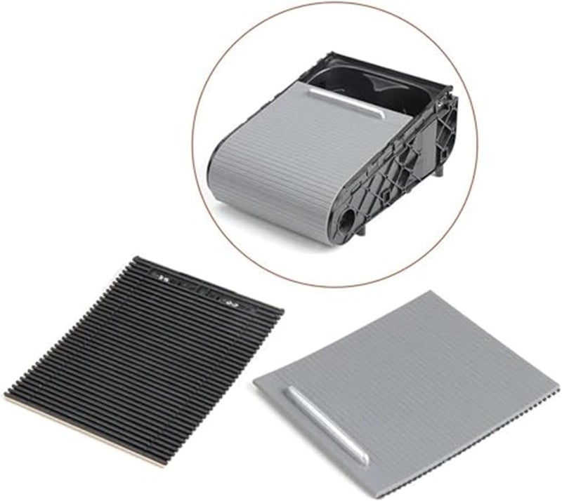 QASULER Car Center Console Roller Blind Cover - Image 5