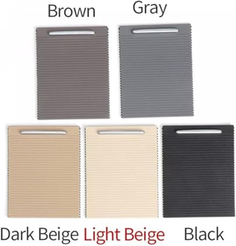 QASULER Car Center Console Roller Blind Cover - Image 3