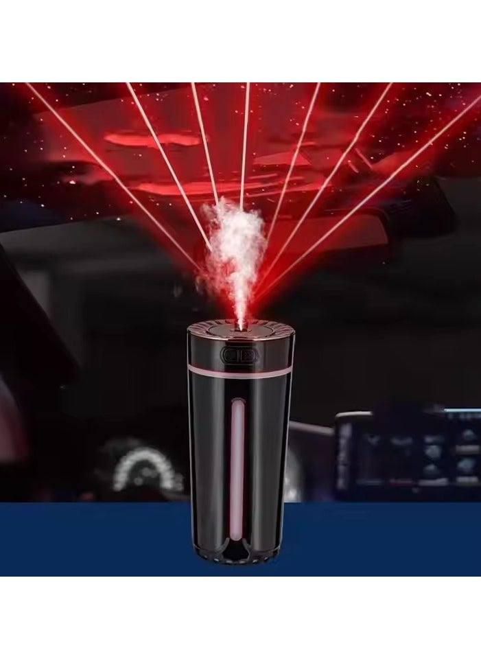 VIO Mini Portable Humidifier USB Connector Cool Mist Aromatherapy Air Humidifier Large Spray LED Night Light for Cars Office Bedroom Home  - Image 3