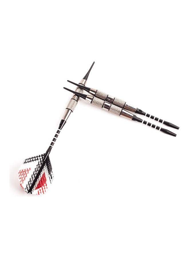 NIBEMINENT 3Pcs/Set Professional Aluminium Alloy Plastic Darts Shaft Tip Flights with Box 20*10*20cm - Image 3