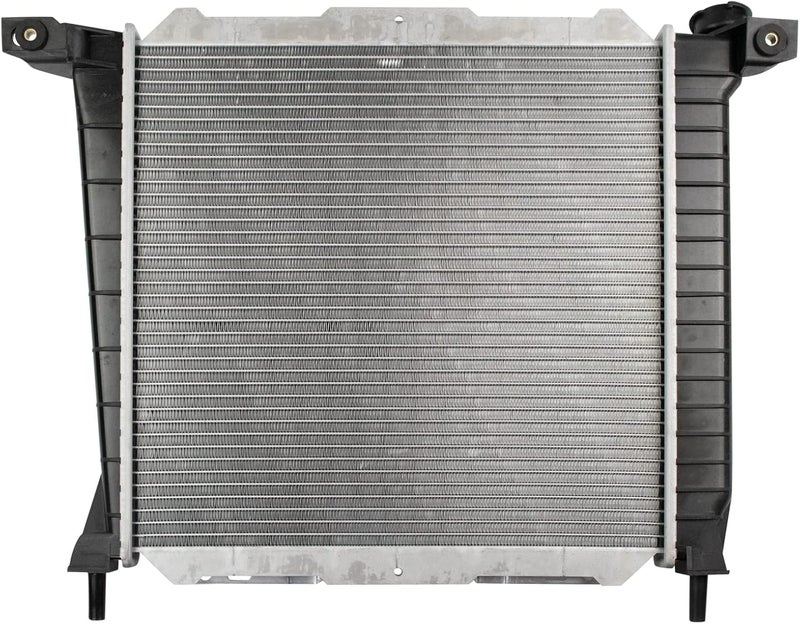 TRQ Radiator Assembly Aluminum Core Compatible with 86-90 Ford Bronco II 91-94 Explorer 85-94 Ranger Mazda Navajo CU897 - Image 1