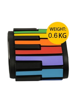 Arabest 49 Keys Rainbow Folding Piano, Hand Reel Piano for Kids, Beginner Electronic Piano, Colorful  - Image 5