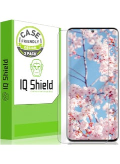 Iq Shield Screen Protector Compatible With Samsung Galaxy S20 (6.2 Inch)(3 Pack)(Case Friendly) Anti Bubble Clear Film, Mobile Phone Accessories