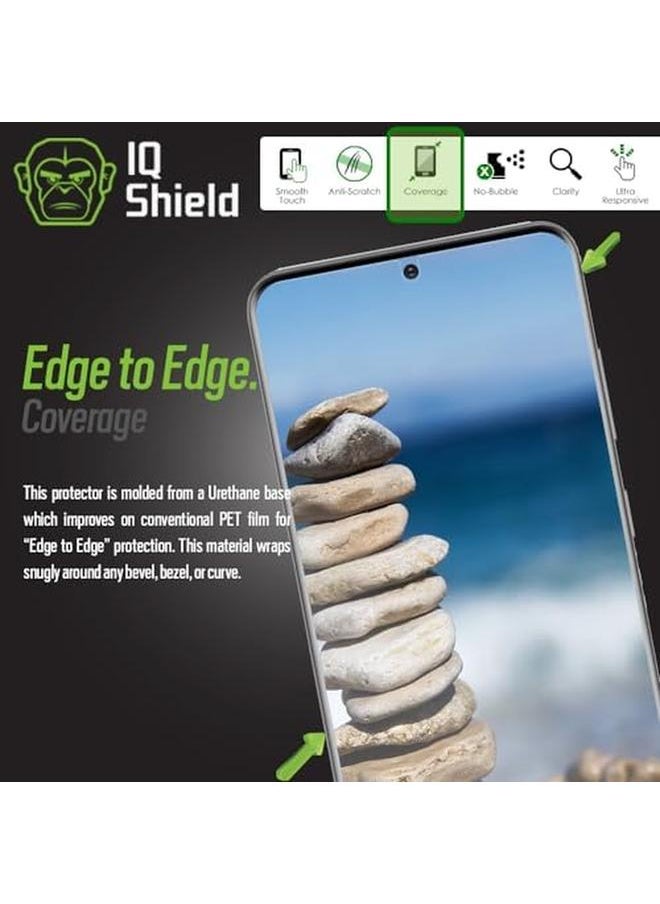 erorex - Iq Shield Screen Protector Compatible With Samsung Galaxy S20 (6.2 Inch)(3 Pack)(Case Friendly) Anti Bubble Clear Film, Mobile Phone Accessories - Image 1