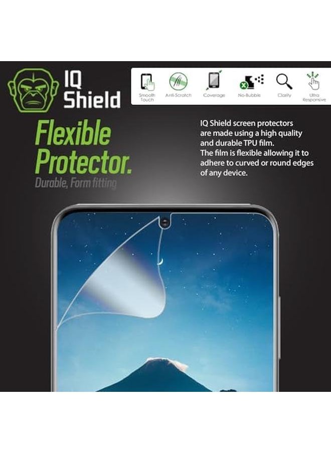 erorex - Iq Shield Screen Protector Compatible With Samsung Galaxy S20 (6.2 Inch)(3 Pack)(Case Friendly) Anti Bubble Clear Film, Mobile Phone Accessories - Image 1