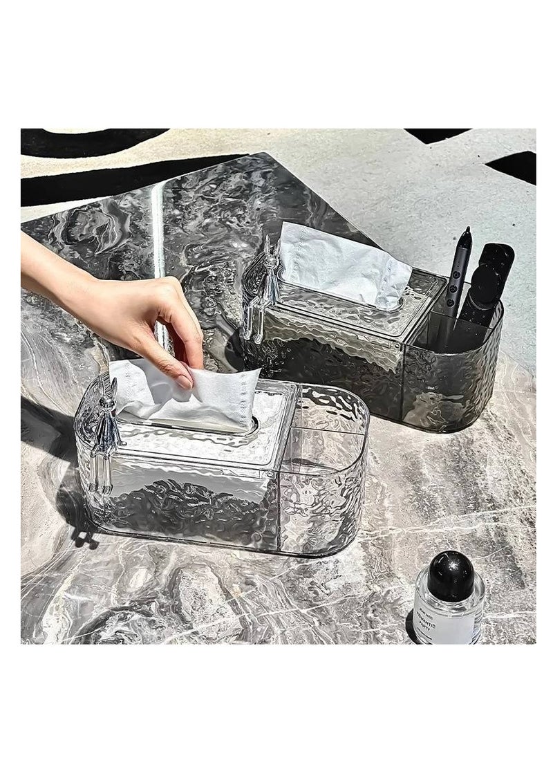 Generic Luxury Acrylic Tissue Box – An Elegant Decorative Touch for Your Salon and Office BK  - Image 2