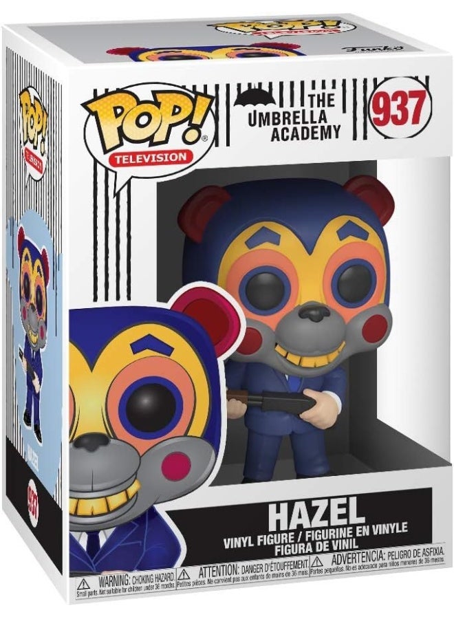 Funko Pop! TV: Umbrella Academy - Hazel With Mask - Collectable Vinyl Figure - Image 1