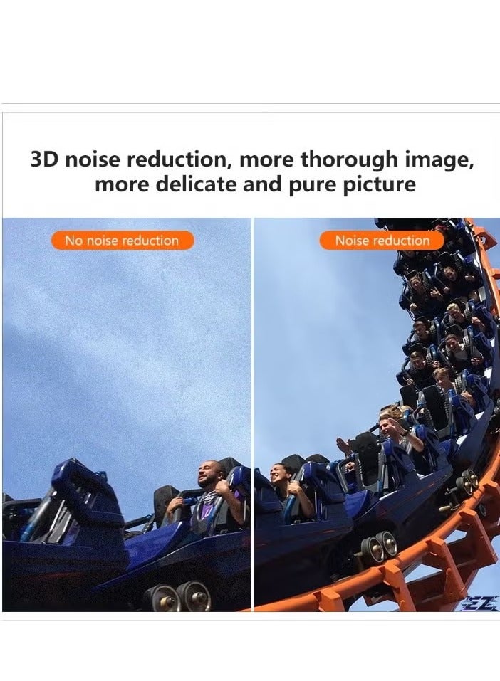 راكسوم X96Q Android 10.0 Set Top Box - معالج Allwinner H313 رباعي النواة، سعة تخزين 16 جيجابايت، V7545EU-16G_P، أسود - صندوق تلفزيون ذكي للبث والألعاب والتطبيقات - Image 2