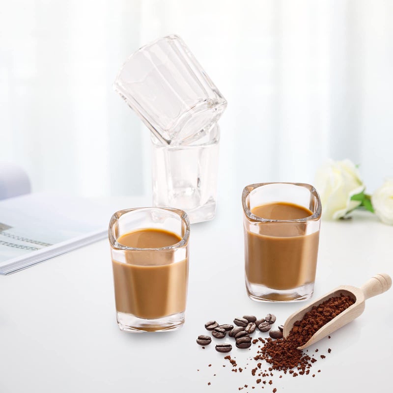 Paracity 6-Pack Shot Glasses Set  Cool Shot Glasses 2 Oz  Tequila Shot Glasses With Heavy Base  Gift For Men  Father'S Day Gift - Image 3