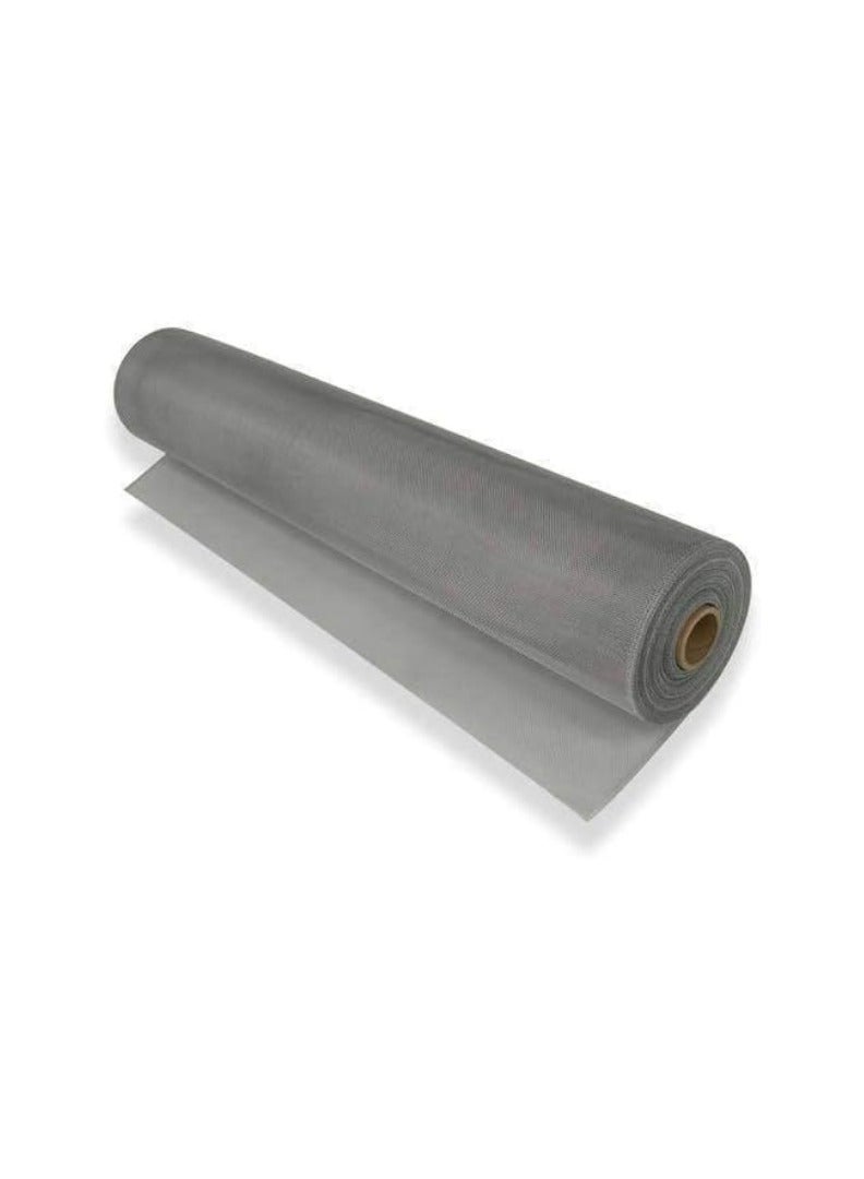 KNP KNP Fiber Glass Netting Adjustable Window Screens Fiberglass Screen Mesh Window Screen & Sliding Screen Door Repair for Patio and Windows (Grey) 3ft x 20mtr  - Image 2