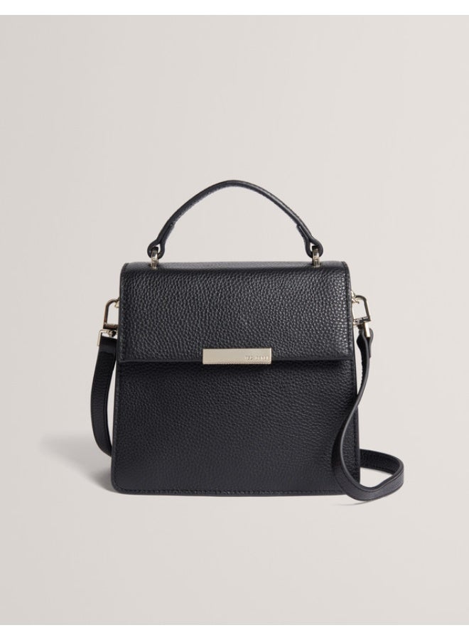 Ted Baker حقيبة يد متوسطة بمقبض علوي بتفاصيل بار - Image 2