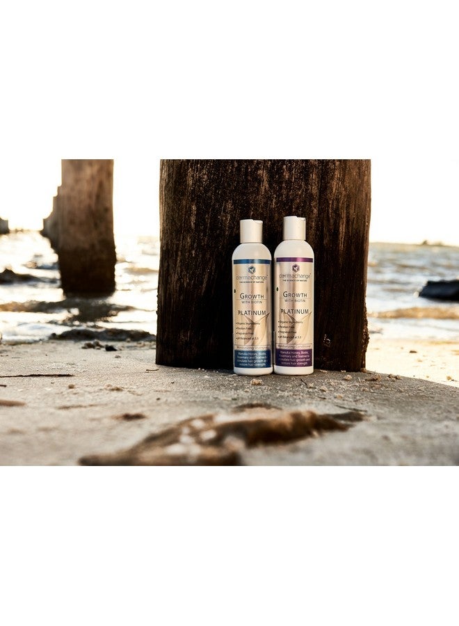 dermachange Hair Growth Shampoo And Conditioner Set Biotin Shampoo For Thinning Hair And Hair Loss Sulfate Free Shampoo For Color Treated Hair And Deep Conditioner For Dry Damaged Hair Made In Usa (16 Oz) - Image 5