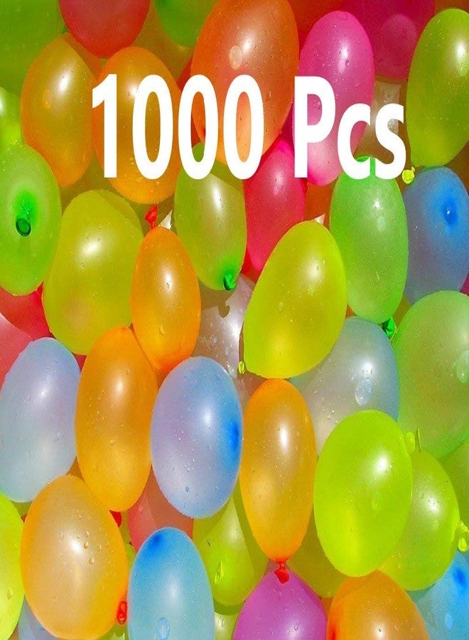 Luckymorden Non Toxic Holi Water Balloons Multicolor (Pack of 1000) - Image 1