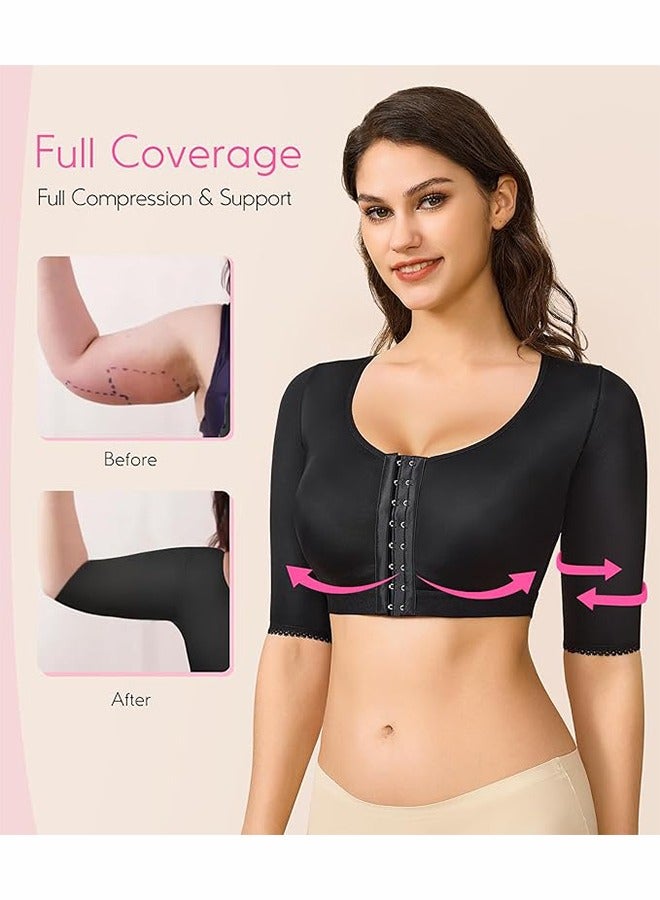 JOGAMS Womens Shaper Tops for Women Arm Compression Post Surgery Tank Top Shapewear - Image 2
