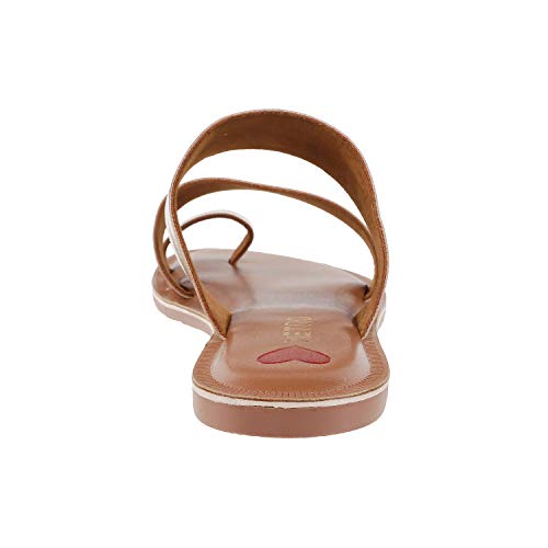 Metro Women's Gold-toned Faux Leather Strappy Slip On Fashion Sandals UK/5 EU/38 (32-1000) - Image 3